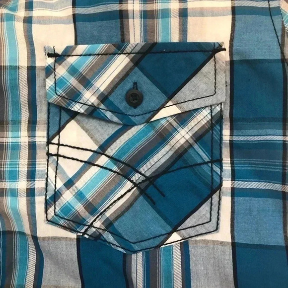 Route 66 Mens XL Button Front Shirt - Picture 2 of 9